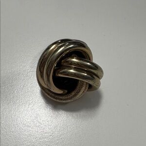 Gold Knot Statement Ring
